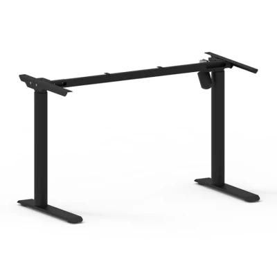 Single Motor Electric Height Adjustable Standing Desk Frame Sit Stand Desk