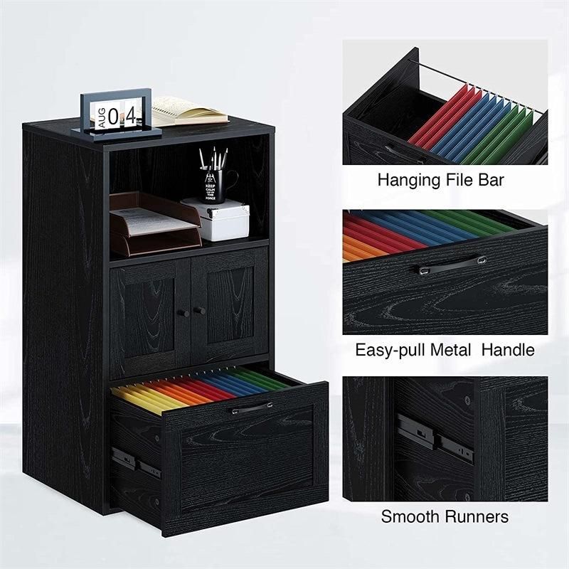 File Cabinet with Drawer Filing Cabinet with Storage Shelf for Home Office