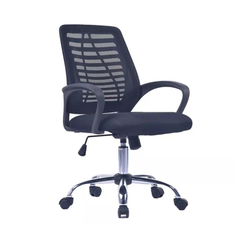 Wholesale Adult Adjustable Visitor Mesh Swivel Armrest Office Chair