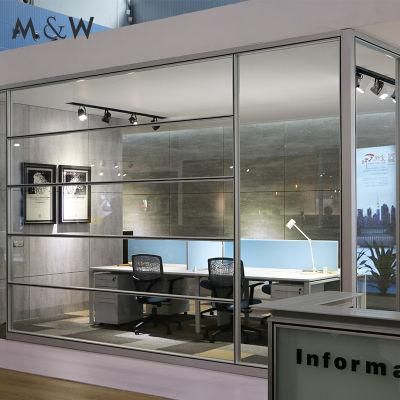 New Arrival Aluminium Office Frame Wall Glass Partition Wall