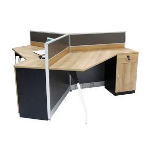 Hot Sale Design Melamine Workstation with Competitive Price with 3 Seater Workstation