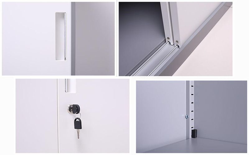 Hanging Filing Cabinet Half Height Shutter Door Steel Office