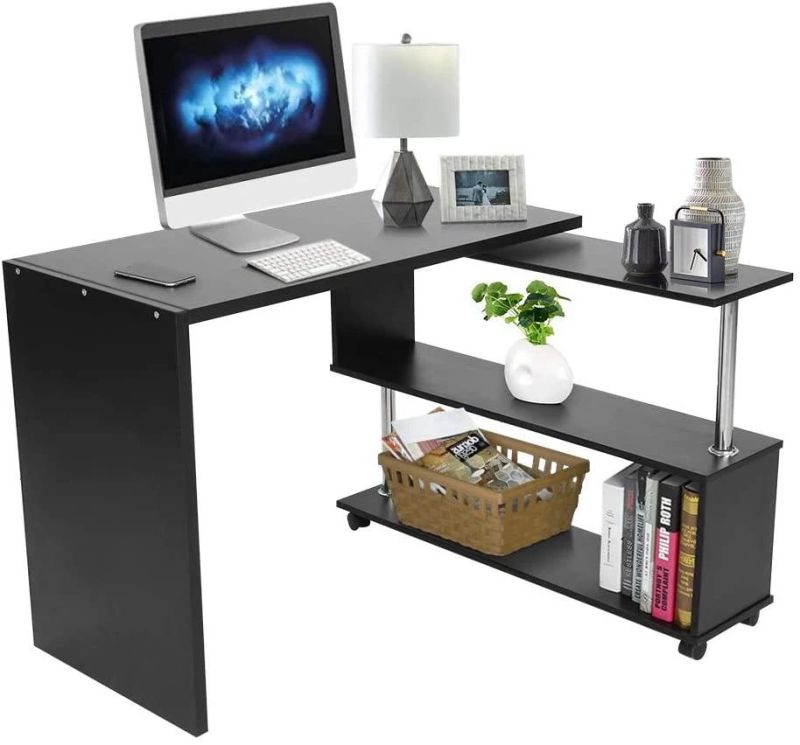 Office Furniture 360-Degree Rotating Removable Storage Office Computer Desk