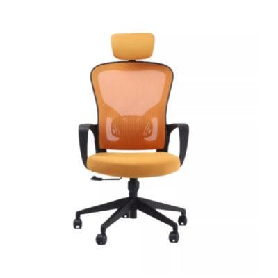 Full Mesh MID Back Fabric Visitor Conference Executive Office Chair with Wheels