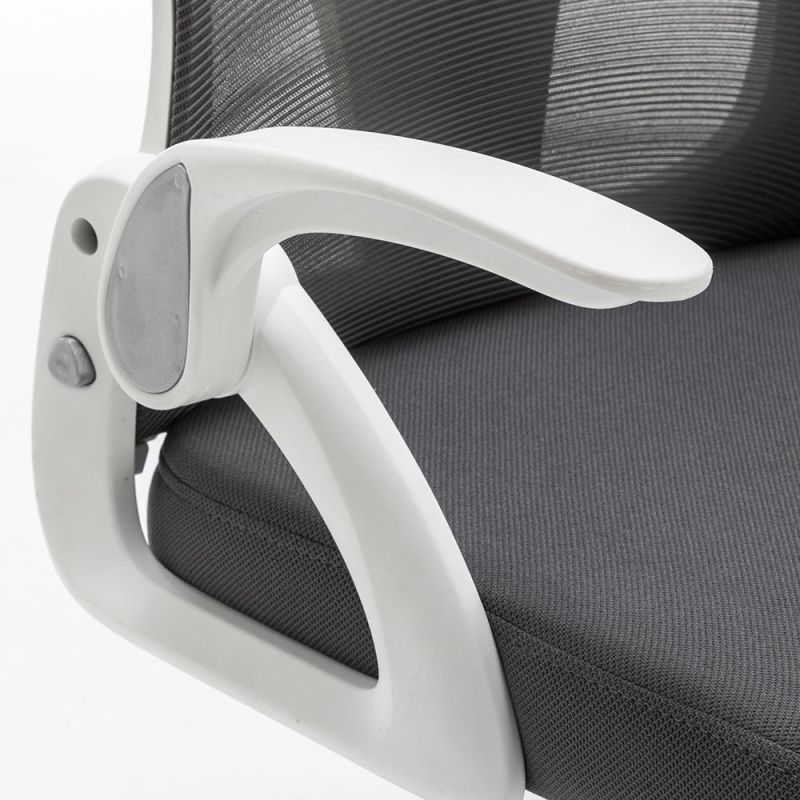 Anji Yike High Quality Morden Foldable Mesh Swivel Executive Home Office Chair with Folding Armrest