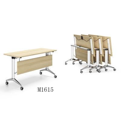 Continuous Splicing Office Furniture Folding Writting Table Meeting Conference Table