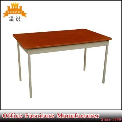 Customized Woodern Top Steel Modern Desk