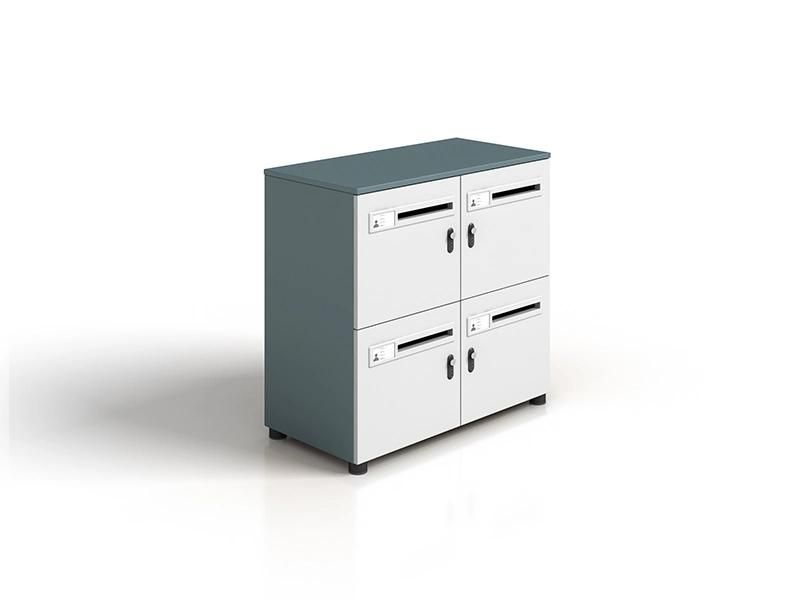 High Quality Four Doors Modern Melamine Office File Cabinet with Lock