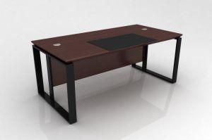 Simple Wooden Desk with Drawers Computer Desk