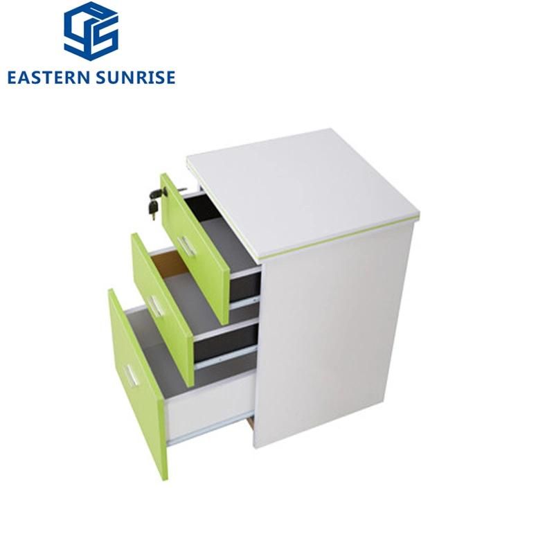 Hanging File Storage Steel Movable Cabinet with Wheels