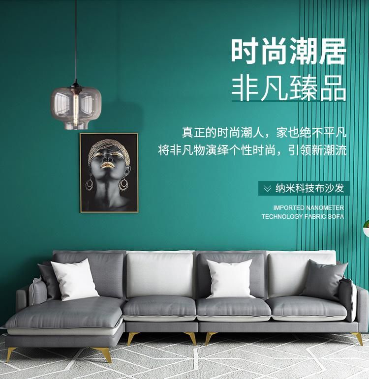 Home Furniture Fashion Design Simplicity Sectional Divan Sets