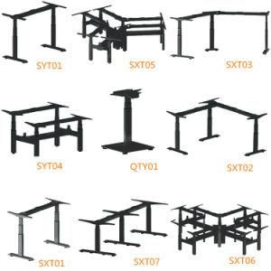 Different Types Electric Office Height Adjustable Sit Stand Desk Frame