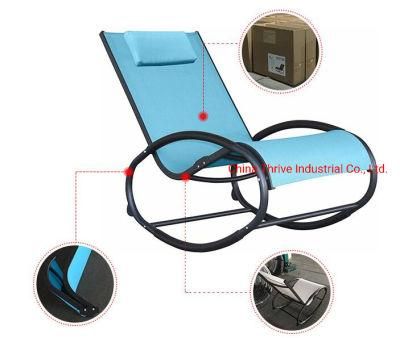 Folding Zero Gravity Rocking Lounger Chairs for Outdoor/Indoor