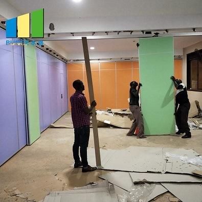Aluminum Folding Sliding Partitions Wall Classroom Soundproofing Operable Partition Wall