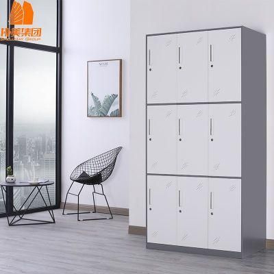 High Quality Modern Bedroom Closet Wardrobe Steel Cloth Cabinet