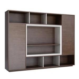 Modern Office Furniture MDF Solid Wooden Veneer File Cabinet