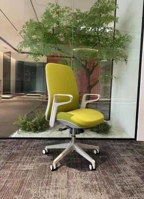 2022 Brand New Middle Revolving Foldable Armrest Office Mesh Chair in Stock Workstation