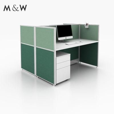 Offical Modular Table Furniture Desk Commercial Metal Tables 2 Person Workstation Office Cubicle