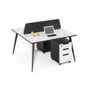 Modern Office Furniture Open Cubicles Table 2 People Workstations