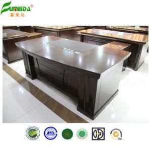 MDF Hot Sale Staff Table with PU Cover