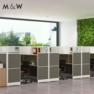 High Quality Workstation Desk Design Work Table Wooden Partition Set Modern Variety Combinations Office Cubicle