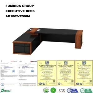 Office Furniture Melamine Flake Chipboard Boss Executive Manager Table (AB1802)