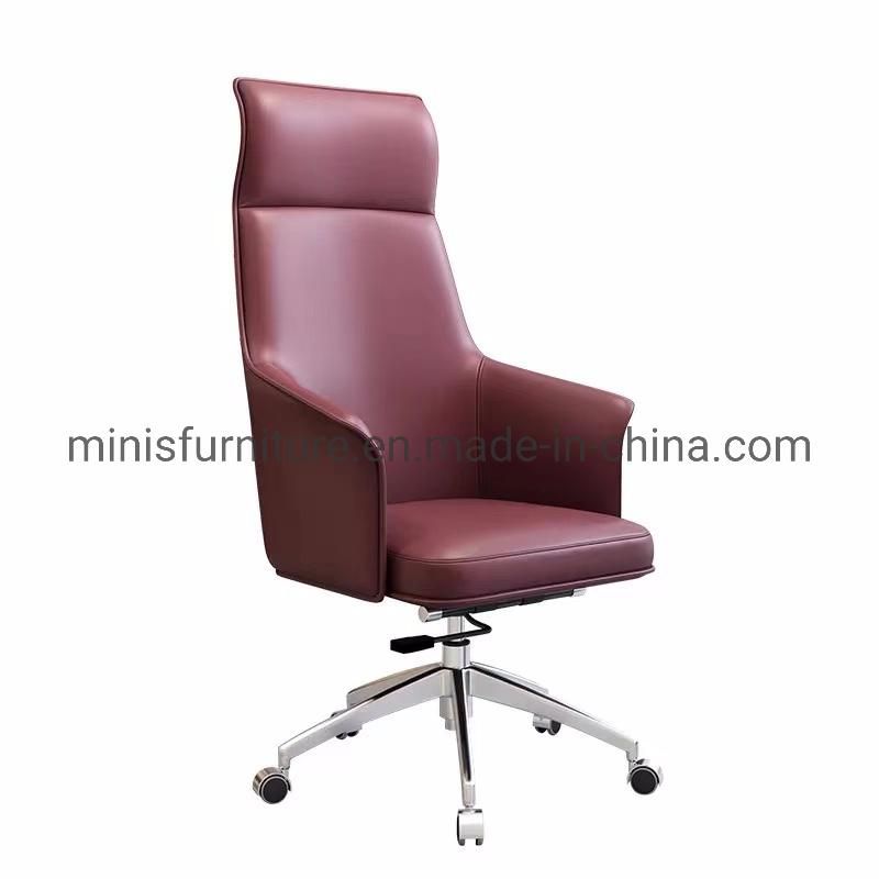 (M-OC112) Chinese Factory Manager Furniture High Back Swivel Black Recliner Boss Office Chair