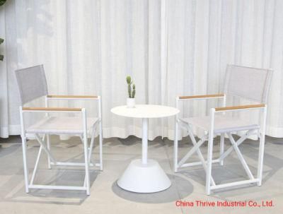 Leisure Portable Folding Director Chair Aluminum Foldable Chair