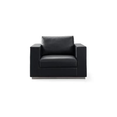 Modern Microfiber Leather Office Sofa for Executive Room