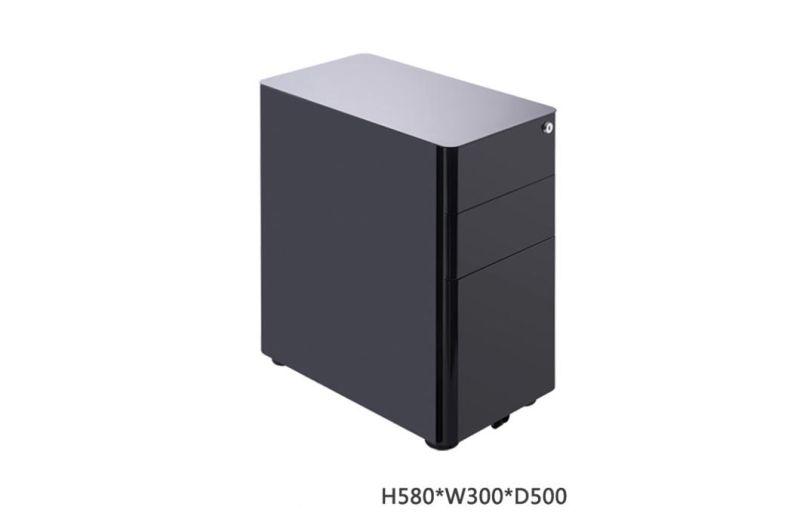 Office Steel Filing Cabinet Metal Storage Color Customized Mobile Pedestal