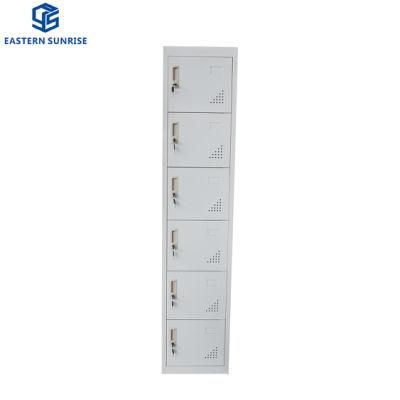 Metal Office Furniture Storage Cabinet with 6 Tier