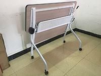 Office Folding Training Desk with Wheels Design