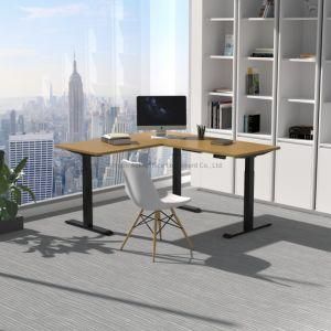 Aluminum Computer Furniture Office Ergonomic Sit Stand Adjustable Standing Desk