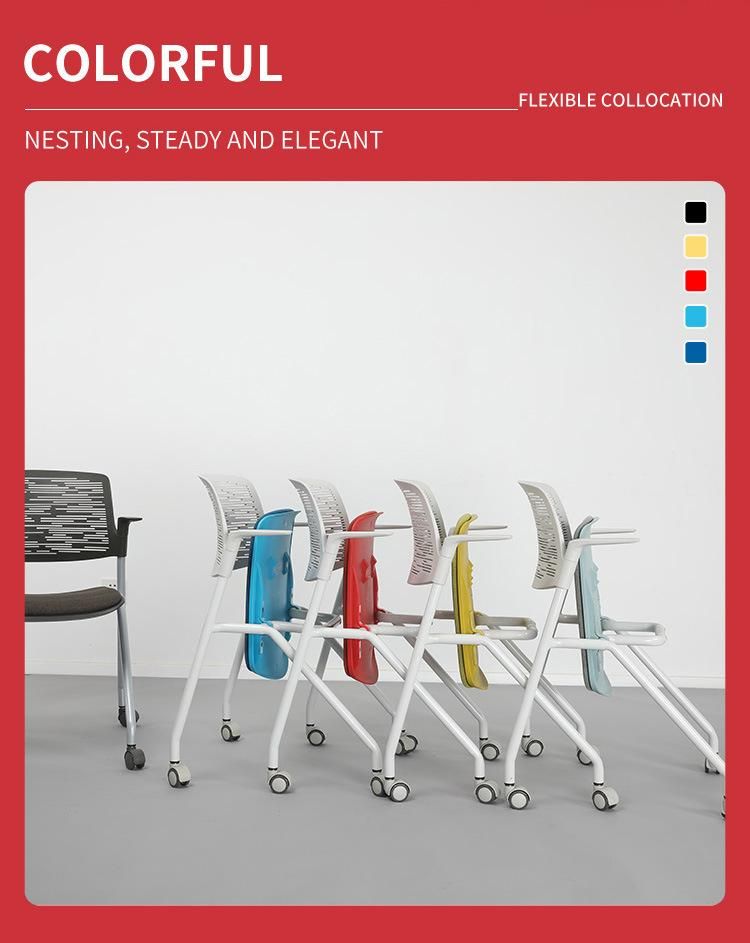 Ingenious Colorful Office Furniture Student Hot Sale Comfortable Factory School Chair