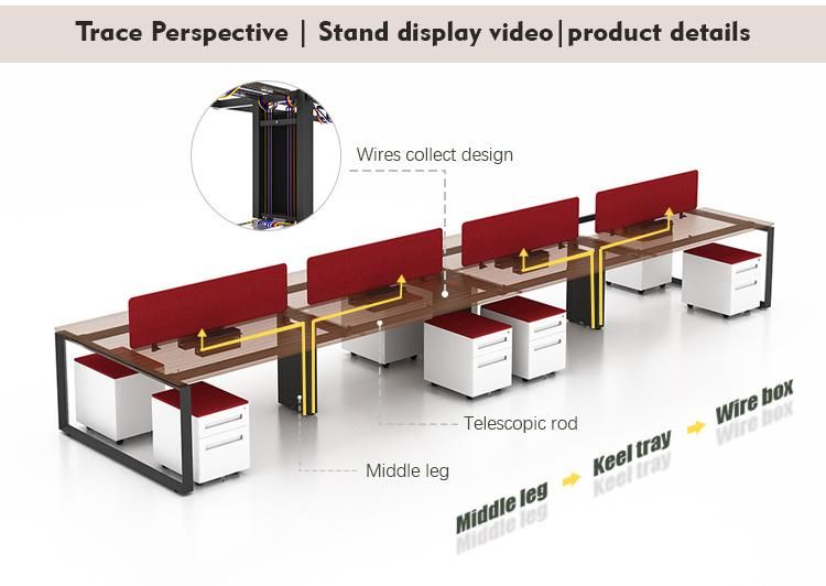 New Arrival Table Modular Desk Furniture Size Set Model Office Workstation