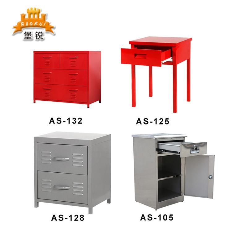 Children Use Small Metal 6 Drawer Office Storage Cabinet