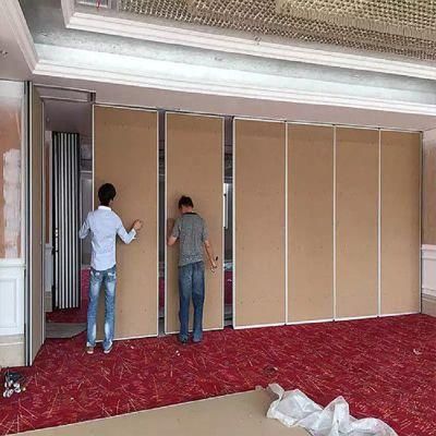 Acoustic Mobile Folding Partitions Sliding Walls for Hotel Banquet Hall / Auditorium
