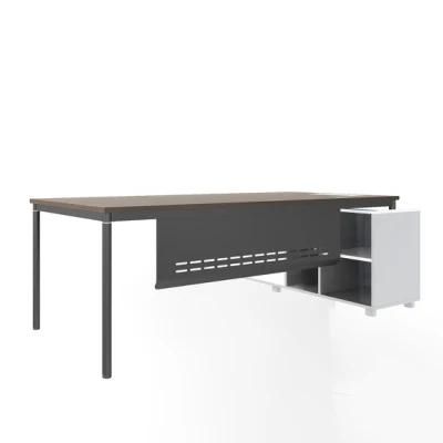 Hardware Table Workstation Home Office Desk Executive Office Table with Pedestal Drawers