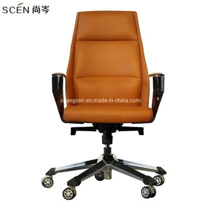 High Quality Modern Executive Swivel Relax Leather Computer Office Chair