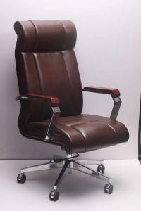Modern PU Manager Swivel Computer Leather High Back Office Chair