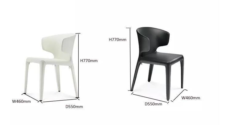 Outdoor Garden Coffee Bar Dining PU Stool Training Meeting Home Office Chair