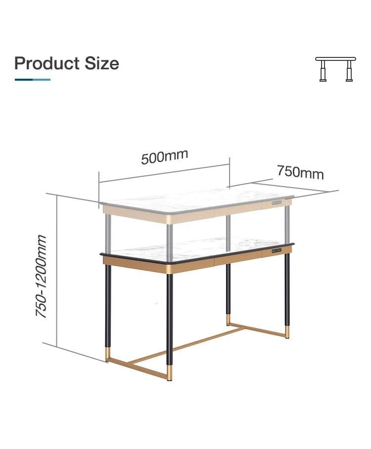 Marble CE Certified Home Furniture Lingyus-Series Standing Table with High Quality