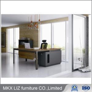 Popular Design Manager Office Table with Metal Frame (CM2087)
