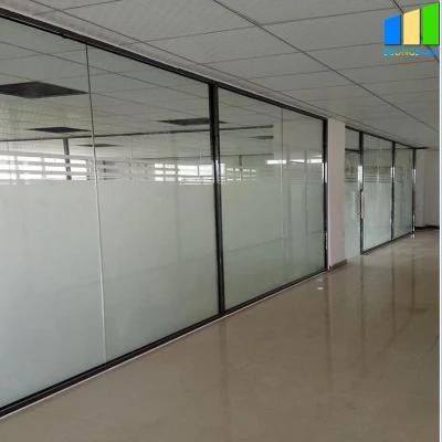 Office Furniture Full Height Movable Aluminium Tempered Glass Wall Partition
