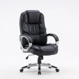 Luxury Style Black Manager Modern Swivel Chair Executive Leather Office Chair for Company