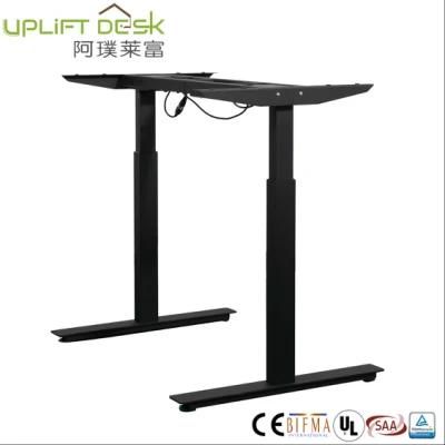 3 Segments Lifting Column Intelligent Electric Height Adjustable Standing Desks