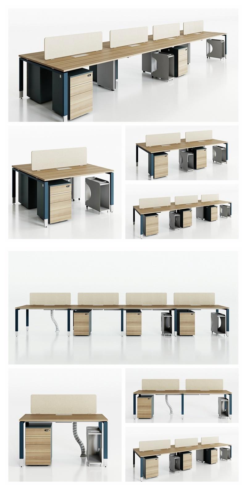 Manufacture Extendable Office Station Staff Work Space Workstation Office Desk Furniture