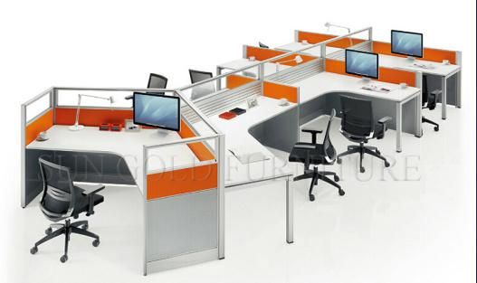 Call Center Desk Steel Office Cubicles 12 Person Workstation (SZ-WS105)