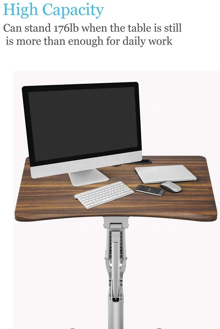 Laptop Computer Gas Lifting Height Adjustable Table