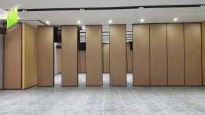 Meeting Room Movable Walls Wooden Sliding Sound Proof Partitions